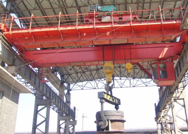 Buy cheap Double Girder Overhead Crane 5-15M/Min Lifting Speed For Metallurgy Steel Mill from wholesalers