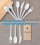 Food Grade Hottest Chinese Supplier Stocked Biodegradable Corn Starch Soup Spoon