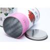 Buy cheap Customized Logo Food Grade Tea Box Waterproof Round Paper Can With Tin Lid 85x210mm from wholesalers