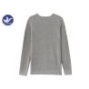 Buy cheap Pointelle Men's Knit Pullover Sweater Cotton Round Neck Thermal Garment Anti - Pilling from wholesalers
