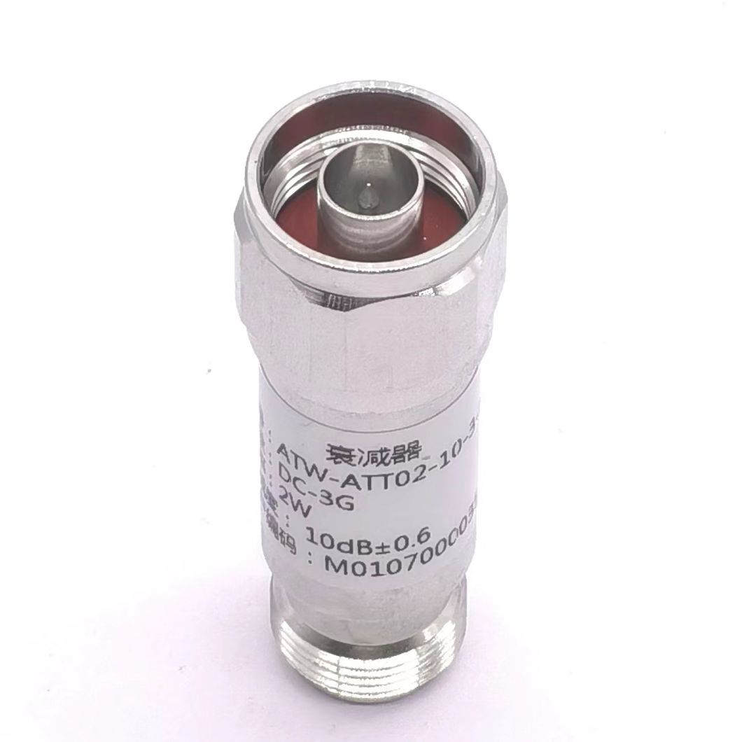Low Vswr 50W DC-3800MHz Adjustable Attenuator Variable Attenuator RF Fixed Attenuator 10dB 20dB