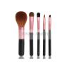 Buy cheap 5 PCS Promotional All Line Makeup Brush Gift Set With Rose Gold Ferrule from wholesalers