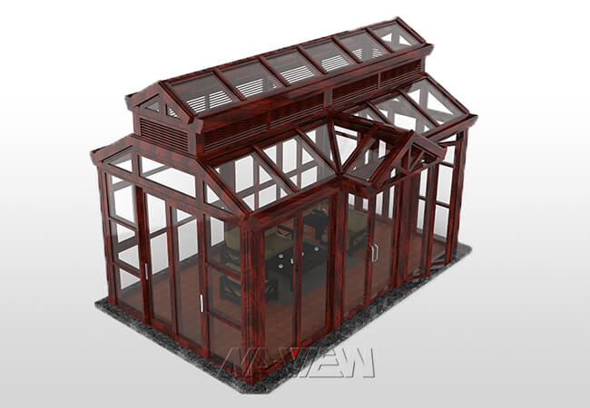 House Garden Stand Alone Sunroom Detached Prefab Four Season Room