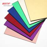 3mm 4x8 Plastic Flim Double Sided Acrylic Mirror Sheet RoHS Approval