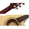 Buy cheap Cheap Handmade Acoustic Practice Guitar 38'' for beginer OEM Provided Paisen 2021 Hot Selling Acoustic Electric Guitar M from wholesalers
