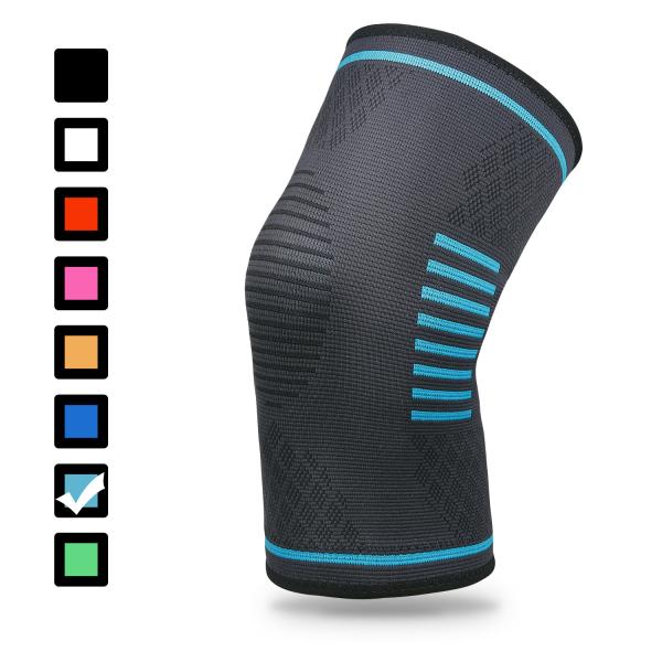 Buy cheap NEW KNITTED NYLON SPORTS KNEE PADS FOR MEN AND WOMEN AUTUMN AND WINTER BADMINTON RUNNING FITNESS KNEE PADS OUTDOOR MOUNT from wholesalers