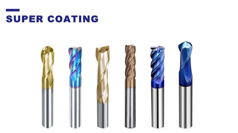 1/4" Shank Carbide Cutting Tools / Carbide End Mill 0.2-20mm Diameter