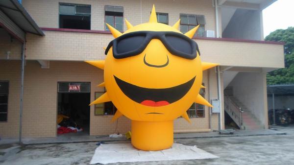Buy cheap inflatable product model replica / Exciting inflatable sun / PVC Inflatable giant sun games from wholesalers
