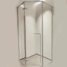 Buy cheap Easy To Install Glass Shower Hinge Anti Corrosion Glass Shower Door Brackets from wholesalers