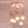 Buy cheap Children bedroom chandeliers modern ins merry-go-round boy girl room chandelier(WH-MA-136) from wholesalers