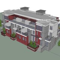 Buy cheap Three Bedrooms Modern Prefab Cabins Light Gauge Steel LGS Low Foundation product