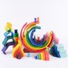 Buy cheap Montessori 2.5cm Natural Wooden Building Blocks For Toddlers from wholesalers