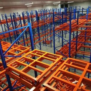 Buy cheap Warehouse Push Back Racking System Customized Pushback Racking System from wholesalers