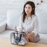 Buy cheap TRANSPARENT PVC STORAGE BAG PORTABLE INTERNET CELEBRITY PORTABLE WATERPROOF TOILETRY BAG COSMETICS MULTI-FUNCTIONAL LARG from wholesalers