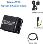 Buy cheap Optical SPDIF Toslink Coaxial Digital To Analog Audio Stereo L/R Jack DAC Converter 3.5mm from wholesalers