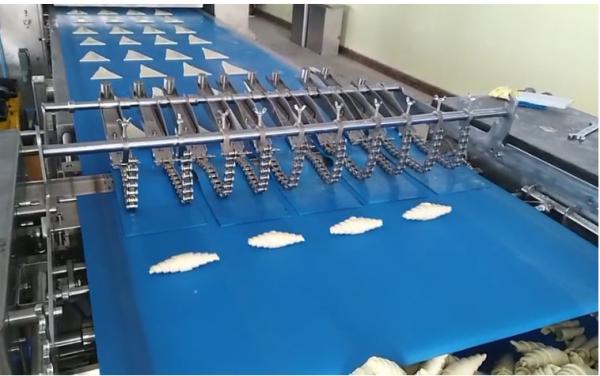 Buy cheap 850mm Croissant Making Production Line Automatic Bakery Equipment from wholesalers