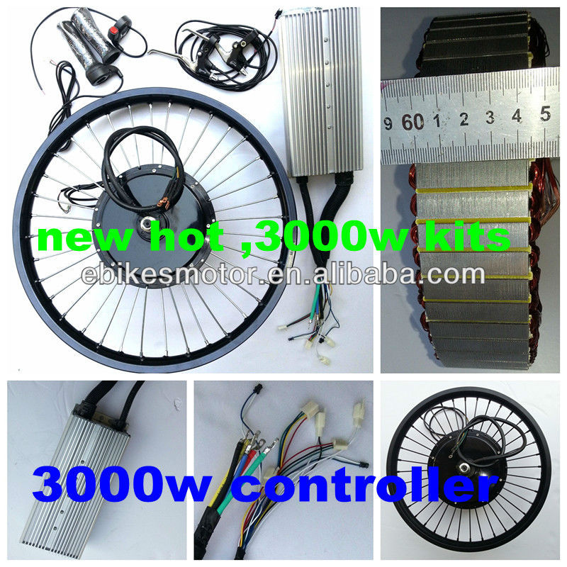 1500w 3000w e-bike motor kit