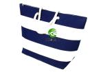 Tote Beach Cotton Canvas Shopping Bags Lightweight For Women Rope Handle