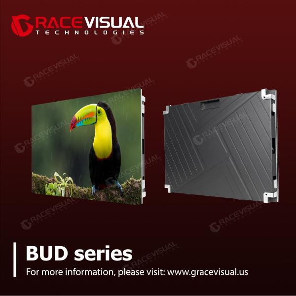Buy cheap BUD Series Indoor P2.5mm Fixed LED Display Wall mounting 640mmX480mm Front Service from wholesalers