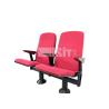 Buy cheap Fabric Chaise Cinema Audience Chair With Single Steel Leg from wholesalers