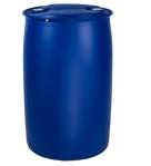 Buy cheap Reusable 200L Blue Plastic Barrel Drum Harmless Single Ring Closed from wholesalers