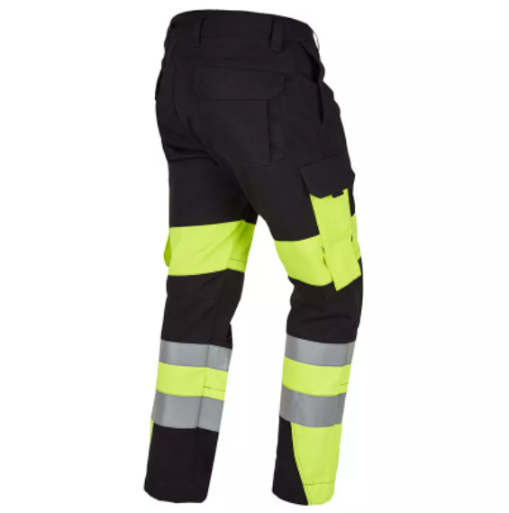 Black Flame Resistant Cargo Fr Pants High Visibility 10oz Slim UL NFPA2112
