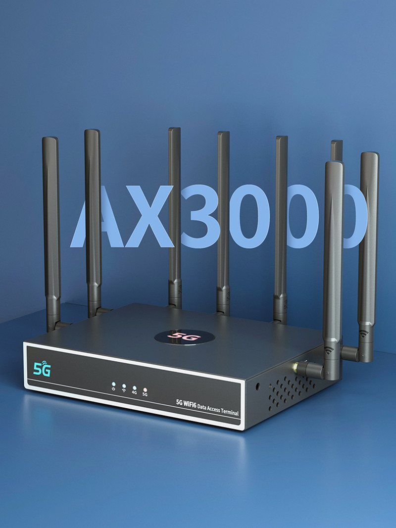 Dual Band AX3000 4g 5G Cpe Router Wifi6 Gigabit WAN/LAN Port