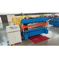 Buy cheap Roof Sheet Sandwich Panel Making Machine Double Layer Type 3 Tons / Day product