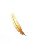Buy cheap Exquisite Feather Metal Feather Bookmark Ideal Gift Support Classical Through Carved from wholesalers