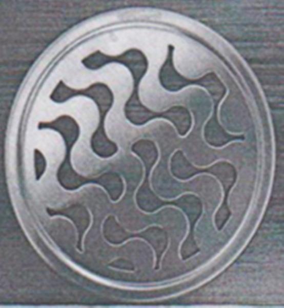Export Europe America Stainless Steel Floor Drain Cover5 With Circle (Ф97.3mm