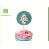 Buy cheap Holiday Chocolate Cake Decoration Toppers Christmas Cupcake Picks CMYK Colors from wholesalers