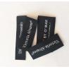 Buy cheap Personalized Woven Apparel Brand Name Labels End Folded Main Labels For Clothing from wholesalers