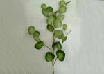 Clear Veins Artificial Green Mill Malus Plant Faux Plant For Home Decor