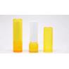Buy cheap 4.8g Cosmetic Round Lip Balm Tubes Hot Stamping Surface For Lip Gloss from wholesalers