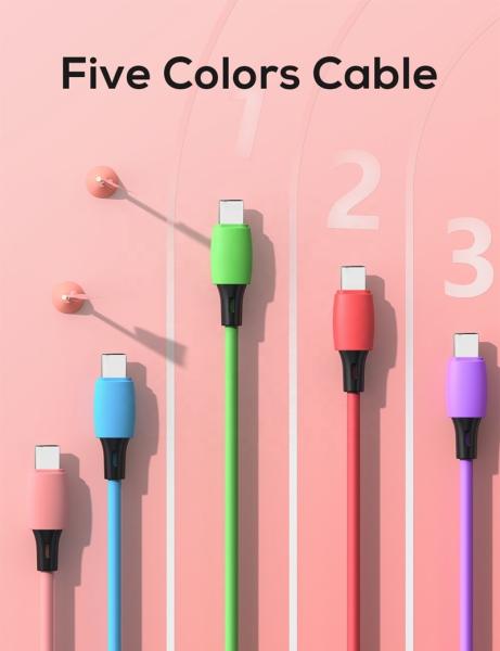 Buy cheap PVC TPE Jacket C Type Fast Charging Cable 1M For Android Mobile Phone from wholesalers