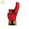 Buy cheap Soild Wood Armrest Cold Rolled Strong Steel Chairs For Church Halls Floor Mounted from wholesalers