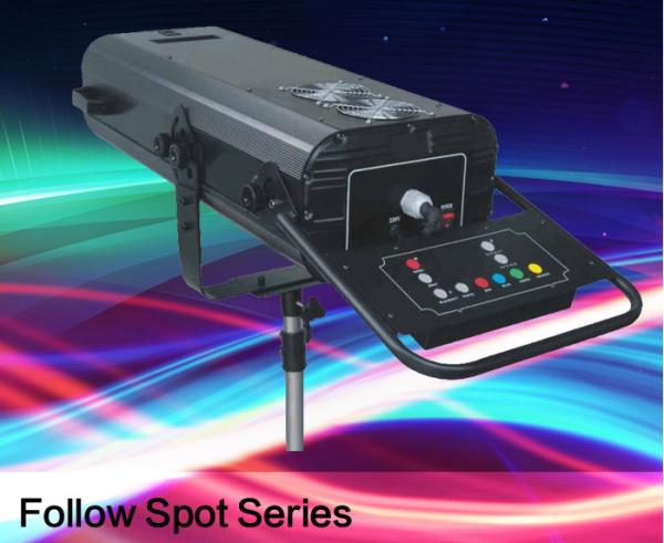 Buy cheap Professional Follow Spot Beam Light , 1200w Wedding Stage Lighting With Support And Flight Case from wholesalers