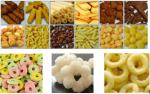 Twin Screw Food Extruder Machine Onion Ring Corn Snacks Production Line with CE