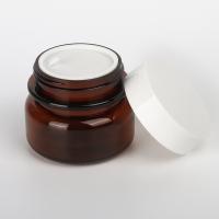 Buy cheap OEM Small Plastic Cosmetic Containers , Silk Printing Plastic Cosmetic Cream Jar product