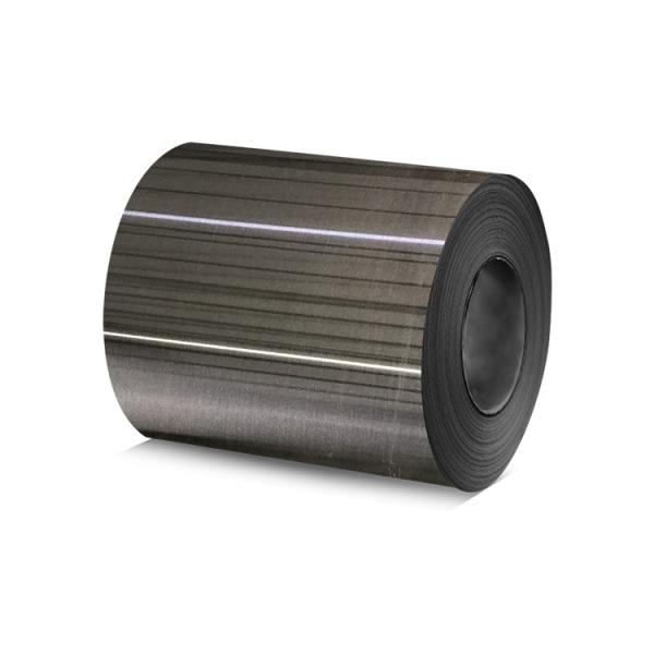 Buy cheap ASTM 304 Hairline SS Roll Coil with PVD Black Color Coating from wholesalers