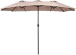 Garden Double Head Patio Parasol Outdoor 200x400M Customized