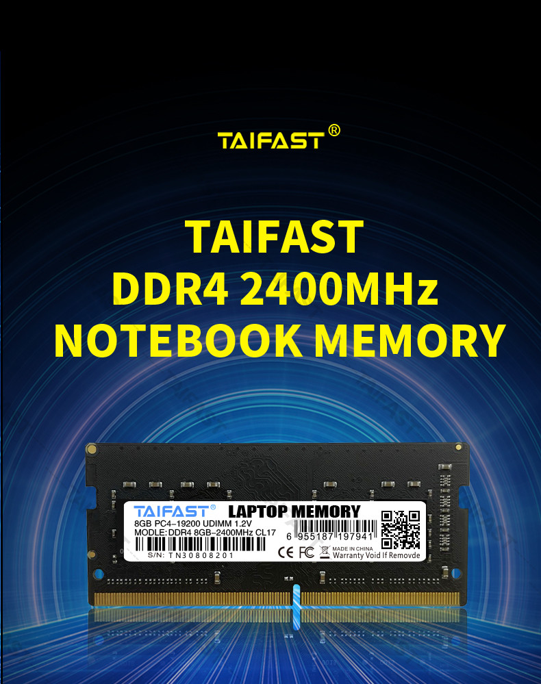240pin 8GB DDR4 Memory Ram So Dimm 2400mhz RoHS For Notebook Laptop