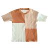 Buy cheap 100% Ribbed Cotton Kids Slim Fit Stretchy Patchwork Short Sleeve Tee Shirts Cosy Baby Summer Tops For Girls Boys from wholesalers