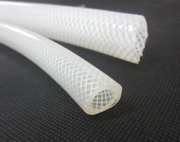 Buy cheap FDA Food Grade High Pressure Braided Silicone Tubing For Food Machine from wholesalers