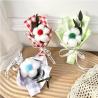 Buy cheap Internet celebrity new Valentine's Day gift simulation cotton five petals Qixi atmosphere single bouquet creative gift from wholesalers
