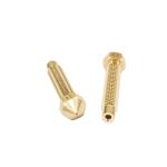 1.75mm/3mm 3D Printer Nozzle Brass Lengthen Nozzle 0.4mm Copper Long