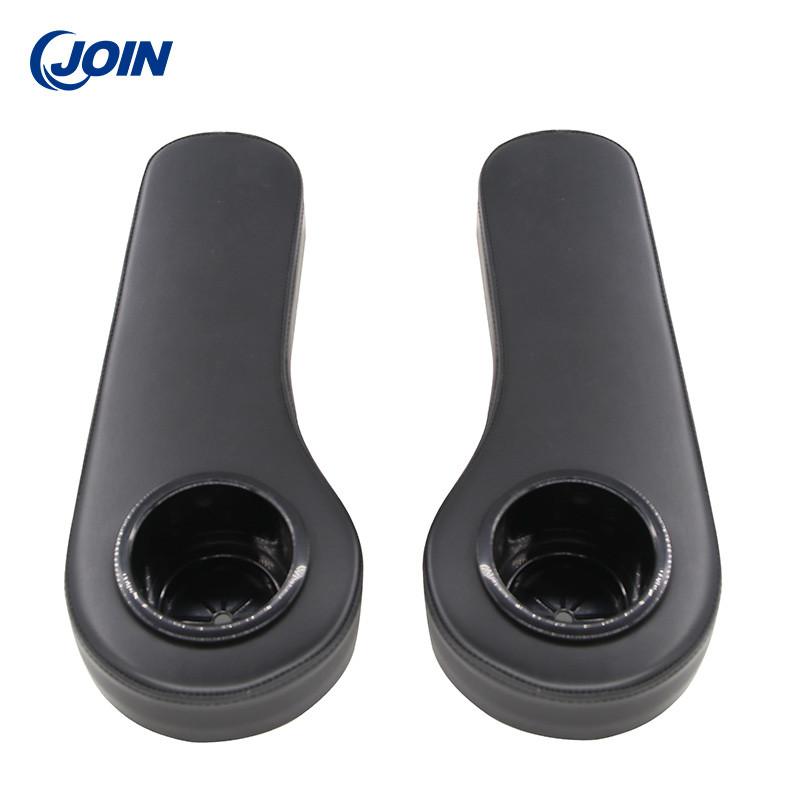 Plastic Golf Cart Rear Seat Armrest Cup Holder Kit A Pair Customized