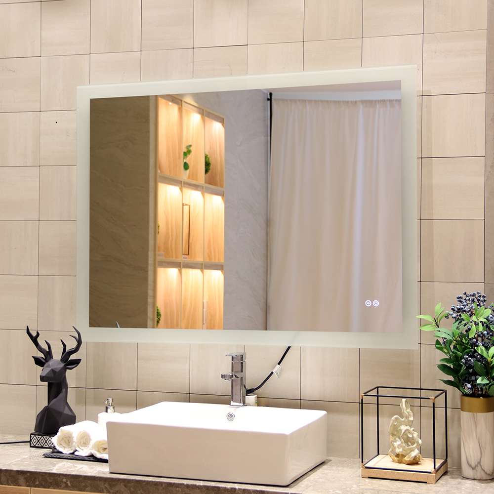 Rectangle Led Mirror with Motion Sensor and 2700K/3000K/4000K/6000K Color Temperature