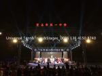 Popular Aluminum Spigot Stage Lighting Truss , Portable Lighting Truss