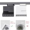 Buy cheap Adjustable Viewing Angle LED Track Light Rail Spotlights Energy Saving from wholesalers